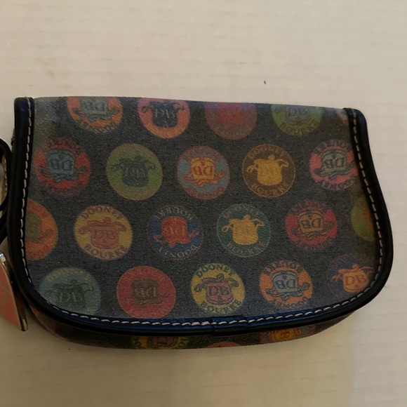 Dooney & Bourke Colorful Logo Wristlet - Picture 5 of 9